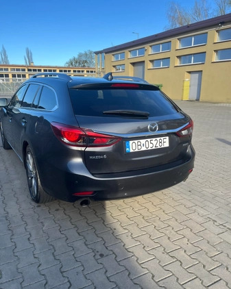 Mazda 6 cena 113775 przebieg: 68000, rok produkcji 2022 z Brzeg małe 67